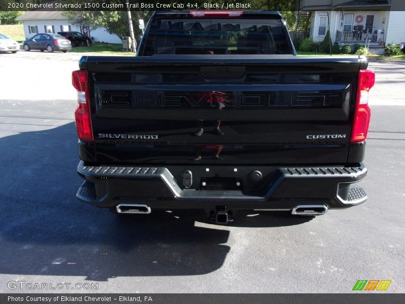 Black / Jet Black 2020 Chevrolet Silverado 1500 Custom Trail Boss Crew Cab 4x4