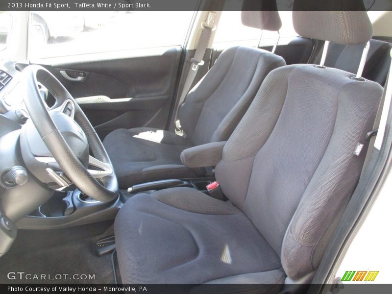Taffeta White / Sport Black 2013 Honda Fit Sport