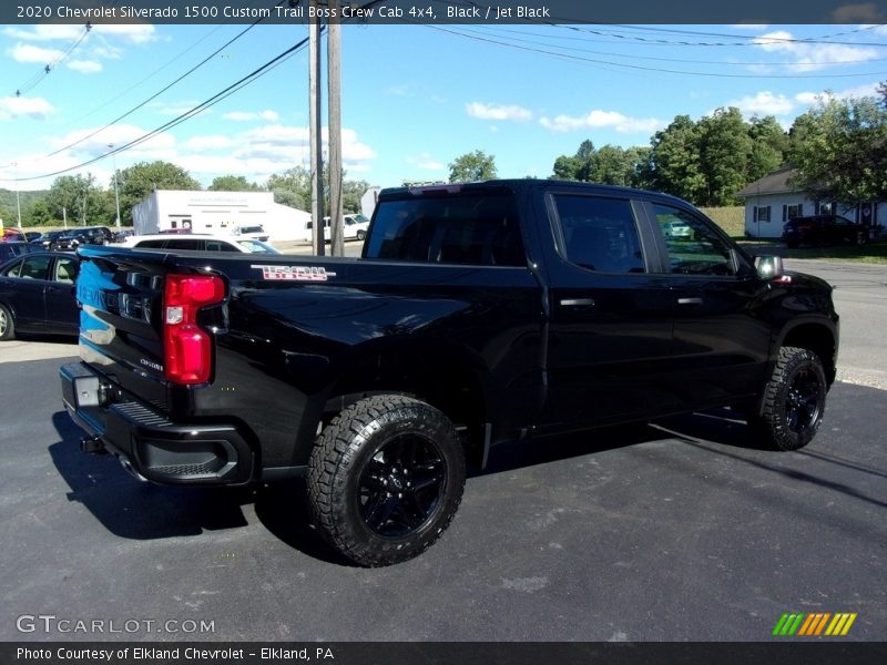 Black / Jet Black 2020 Chevrolet Silverado 1500 Custom Trail Boss Crew Cab 4x4