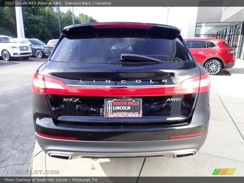 Diamond Black / Hazelnut 2017 Lincoln MKX Reserve AWD