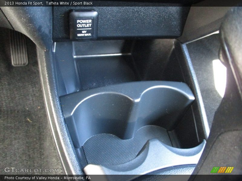 Taffeta White / Sport Black 2013 Honda Fit Sport