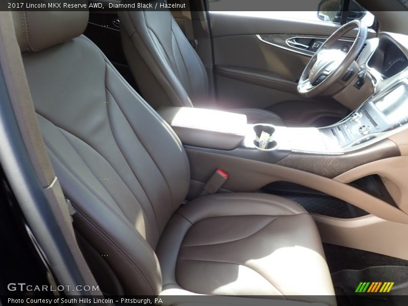 Front Seat of 2017 MKX Reserve AWD