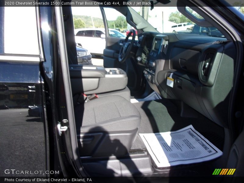 Black / Jet Black 2020 Chevrolet Silverado 1500 Custom Trail Boss Crew Cab 4x4