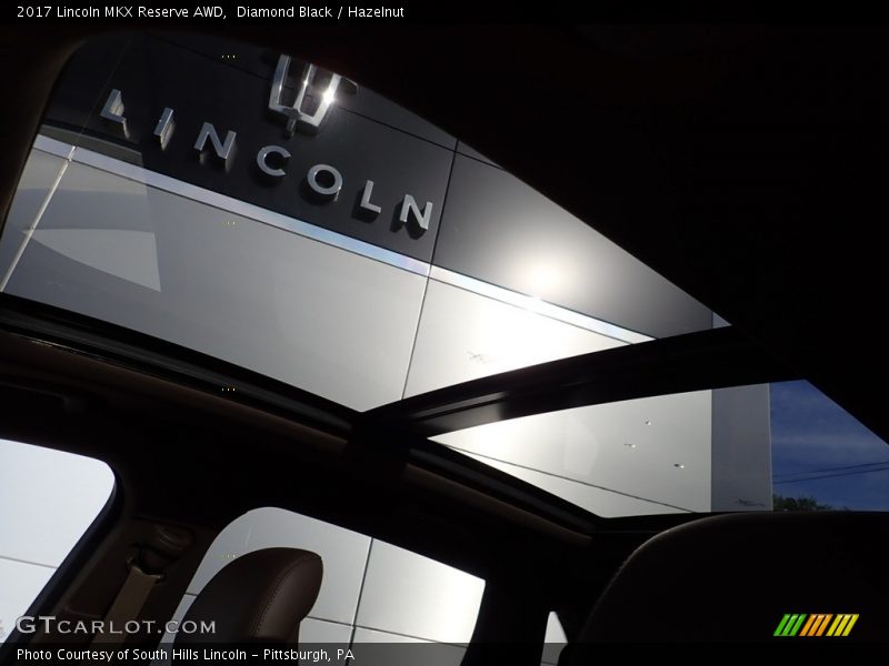 Diamond Black / Hazelnut 2017 Lincoln MKX Reserve AWD