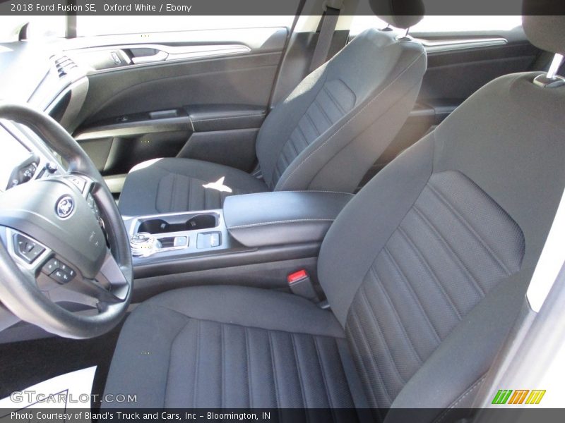 Oxford White / Ebony 2018 Ford Fusion SE
