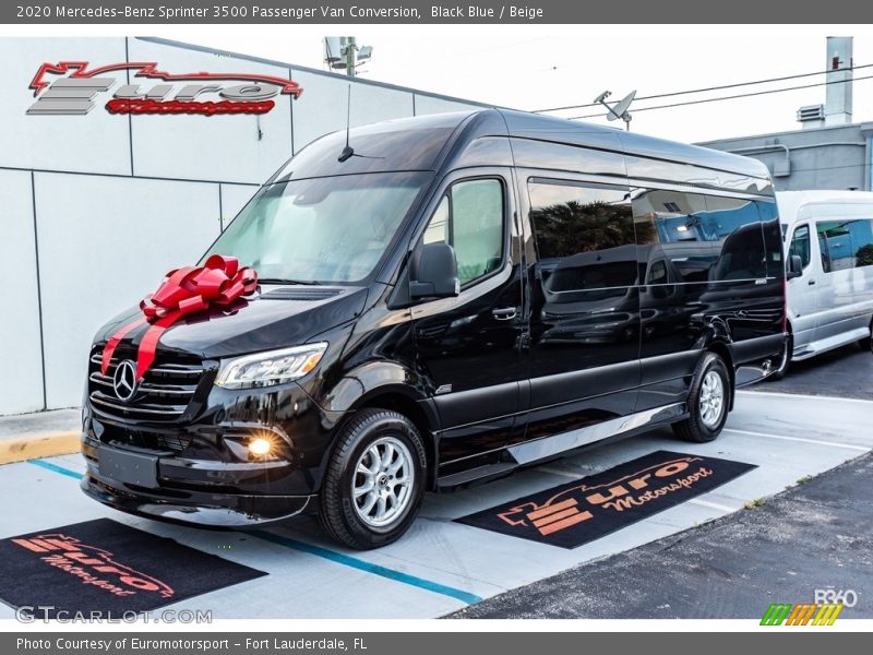 Black Blue / Beige 2020 Mercedes-Benz Sprinter 3500 Passenger Van Conversion