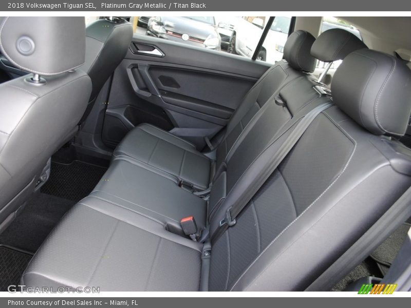 Rear Seat of 2018 Tiguan SEL