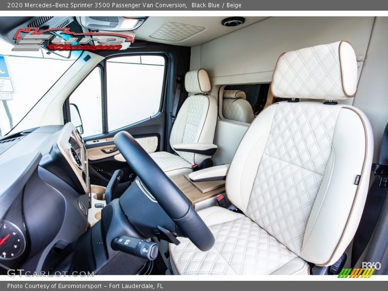 Black Blue / Beige 2020 Mercedes-Benz Sprinter 3500 Passenger Van Conversion
