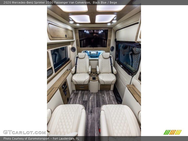 Black Blue / Beige 2020 Mercedes-Benz Sprinter 3500 Passenger Van Conversion