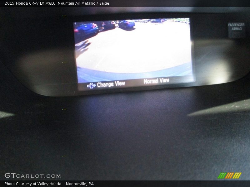 Mountain Air Metallic / Beige 2015 Honda CR-V LX AWD