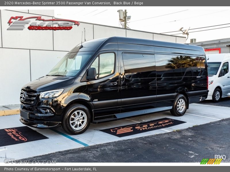 Black Blue / Beige 2020 Mercedes-Benz Sprinter 3500 Passenger Van Conversion