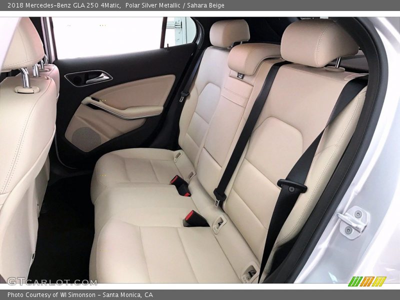 Rear Seat of 2018 GLA 250 4Matic