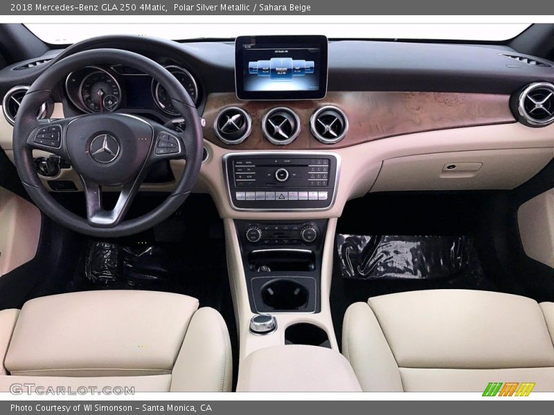 Polar Silver Metallic / Sahara Beige 2018 Mercedes-Benz GLA 250 4Matic