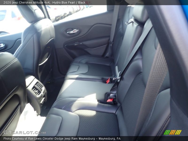 Hydro Blue Pearl / Black 2020 Jeep Cherokee Altitude 4x4