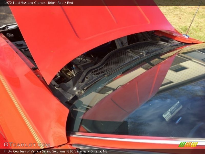 Bright Red / Red 1972 Ford Mustang Grande