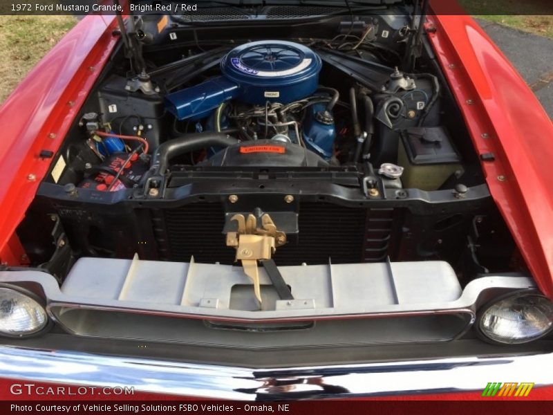  1972 Mustang Grande Engine - 302ci OHV 16-Valve V8