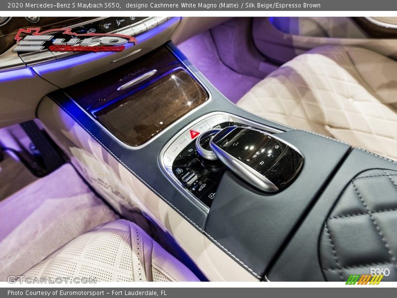designo Cashmere White Magno (Matte) / Silk Beige/Espresso Brown 2020 Mercedes-Benz S Maybach S650