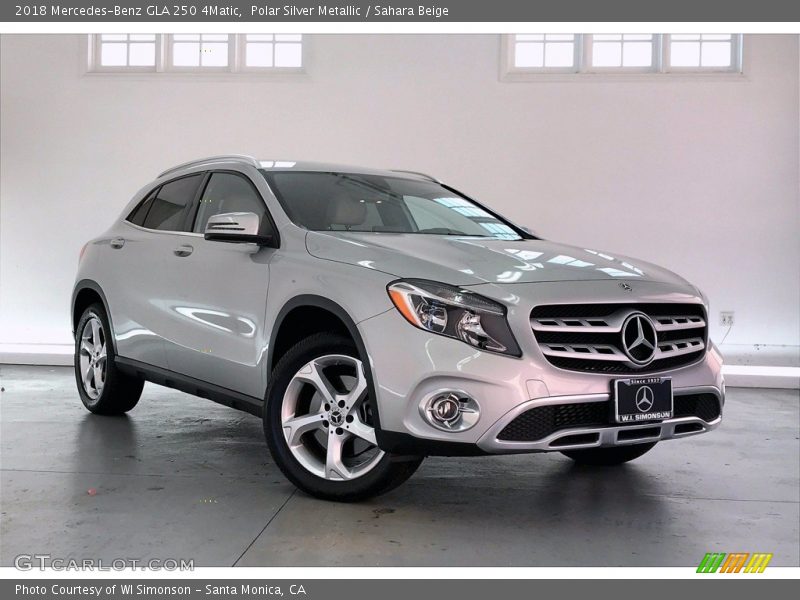 Front 3/4 View of 2018 GLA 250 4Matic