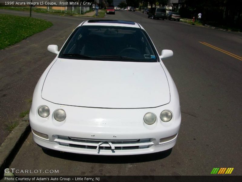 Frost White / Gray 1996 Acura Integra LS Coupe