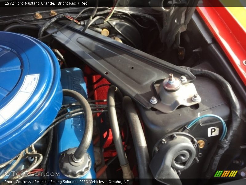Bright Red / Red 1972 Ford Mustang Grande