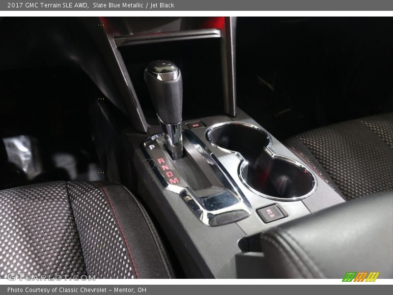 Slate Blue Metallic / Jet Black 2017 GMC Terrain SLE AWD