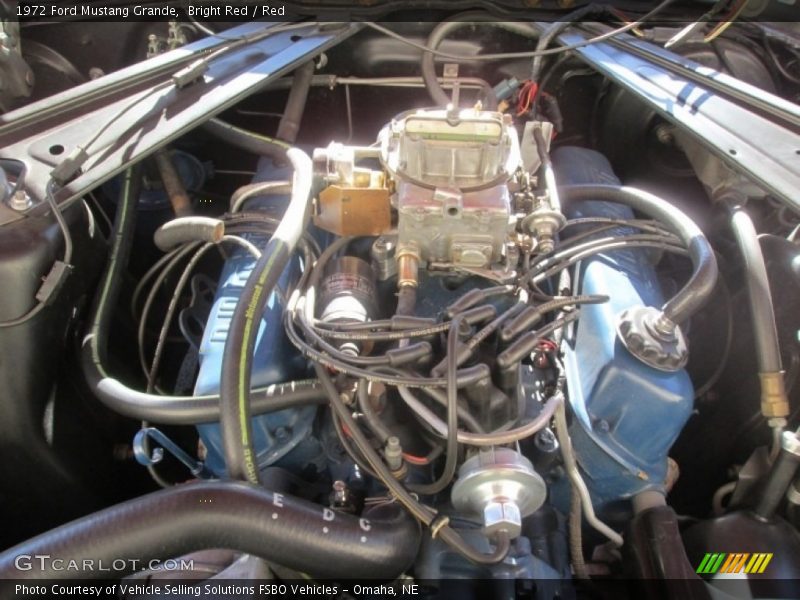  1972 Mustang Grande Engine - 302ci OHV 16-Valve V8