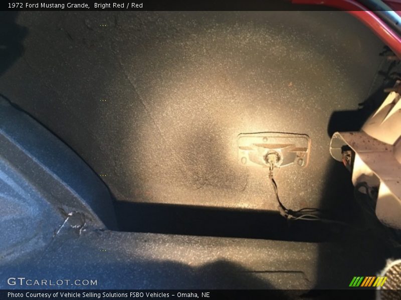 Bright Red / Red 1972 Ford Mustang Grande