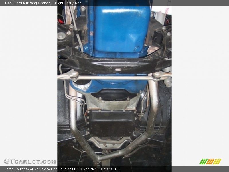 Undercarriage of 1972 Mustang Grande