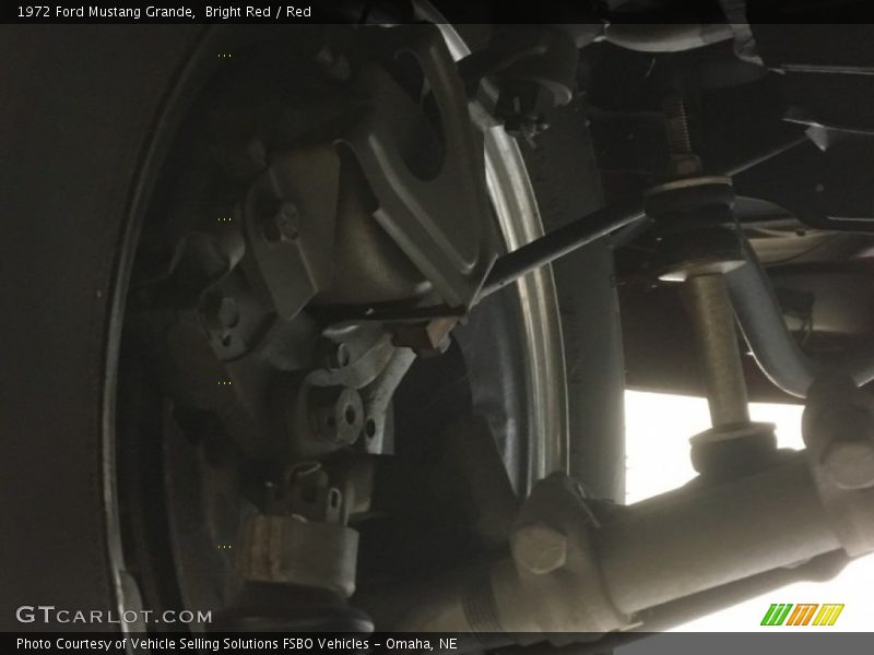 Undercarriage of 1972 Mustang Grande