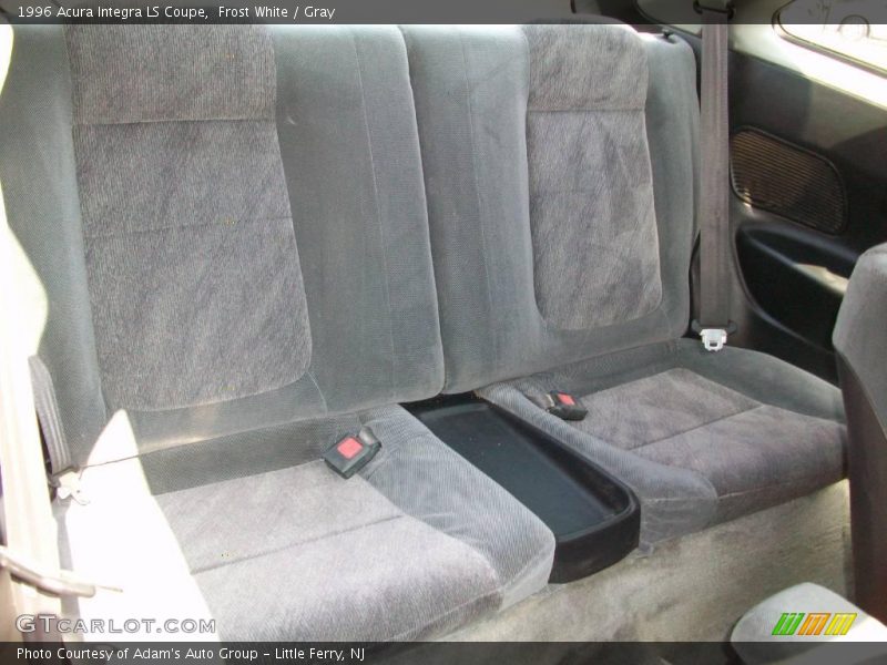 Frost White / Gray 1996 Acura Integra LS Coupe