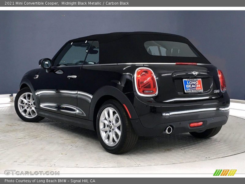 Midnight Black Metallic / Carbon Black 2021 Mini Convertible Cooper