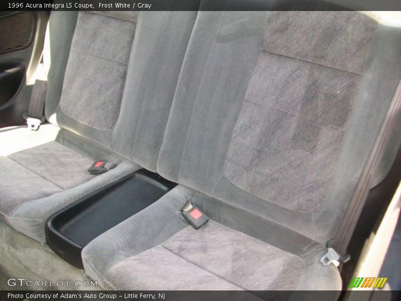 Frost White / Gray 1996 Acura Integra LS Coupe