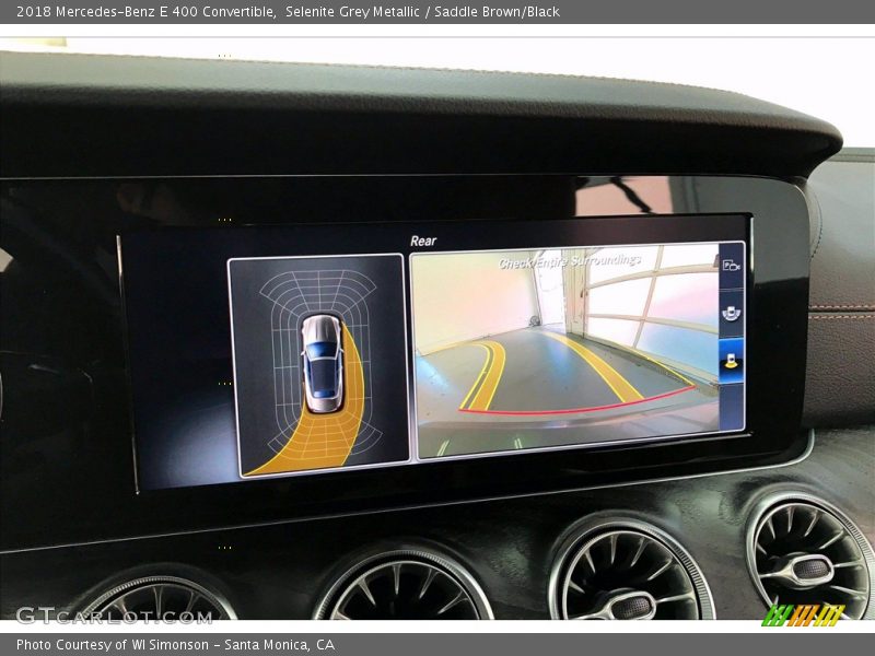Selenite Grey Metallic / Saddle Brown/Black 2018 Mercedes-Benz E 400 Convertible