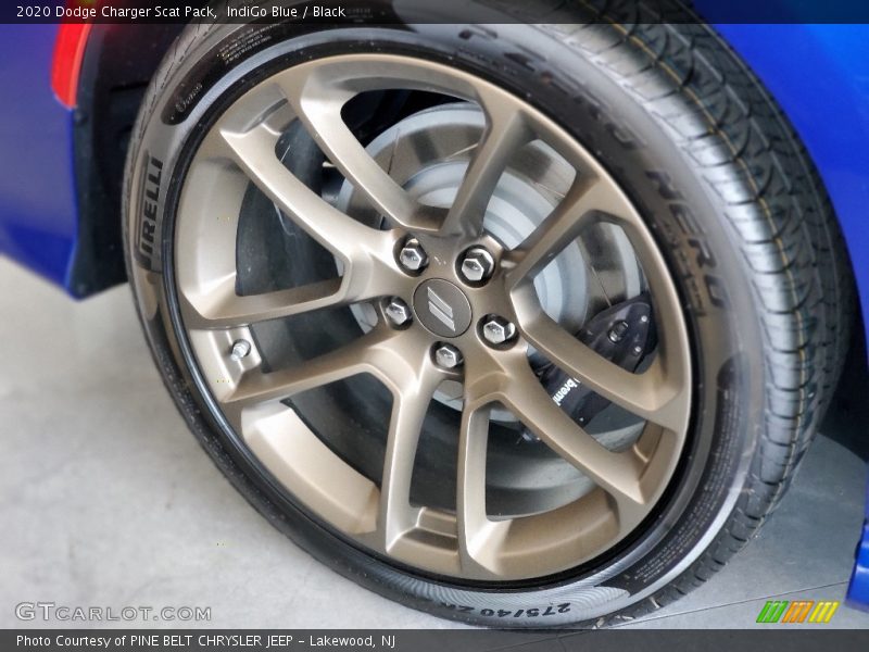 IndiGo Blue / Black 2020 Dodge Charger Scat Pack