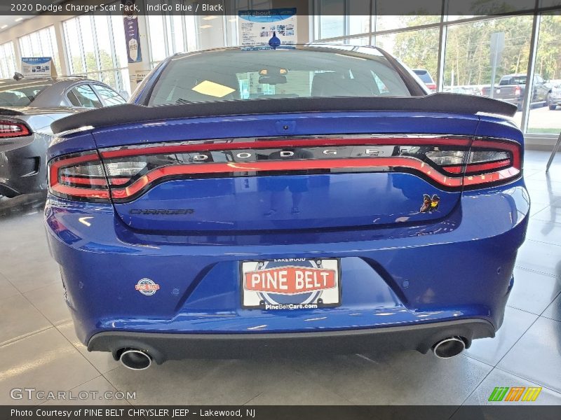 IndiGo Blue / Black 2020 Dodge Charger Scat Pack