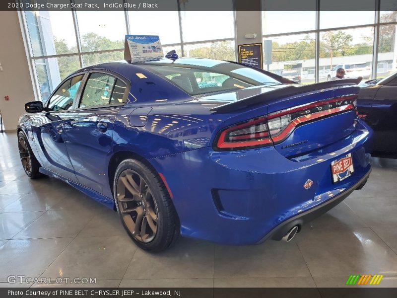IndiGo Blue / Black 2020 Dodge Charger Scat Pack