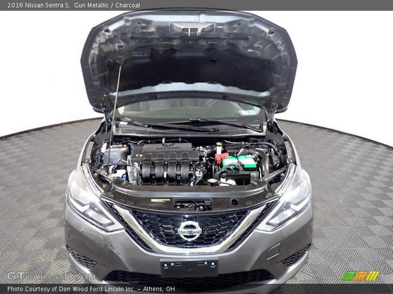 Gun Metallic / Charcoal 2016 Nissan Sentra S