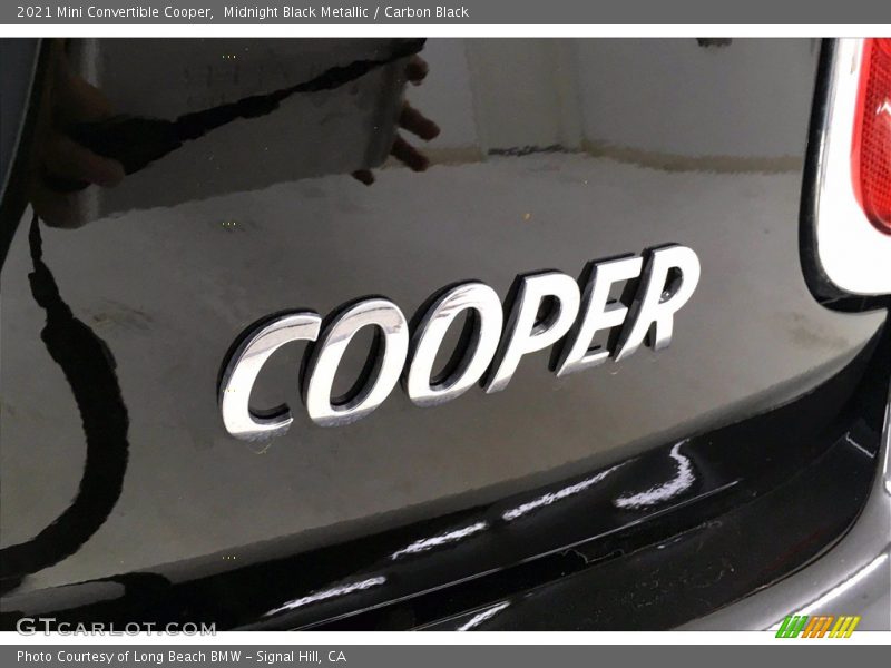 Midnight Black Metallic / Carbon Black 2021 Mini Convertible Cooper