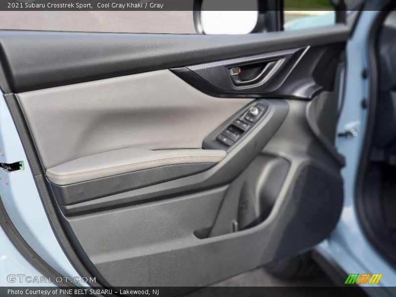 Door Panel of 2021 Crosstrek Sport