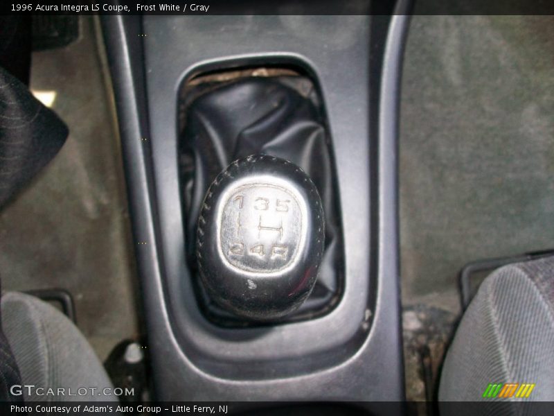 Frost White / Gray 1996 Acura Integra LS Coupe
