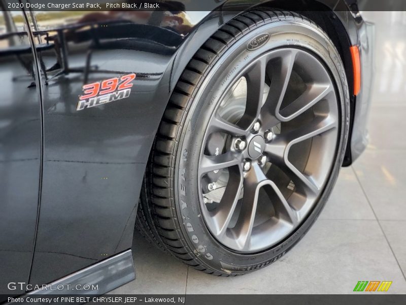 Pitch Black / Black 2020 Dodge Charger Scat Pack