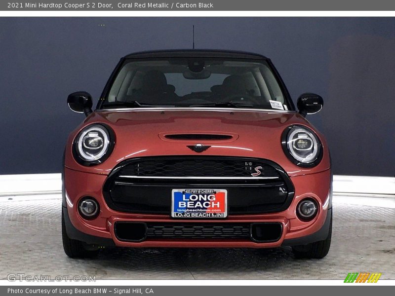 Coral Red Metallic / Carbon Black 2021 Mini Hardtop Cooper S 2 Door