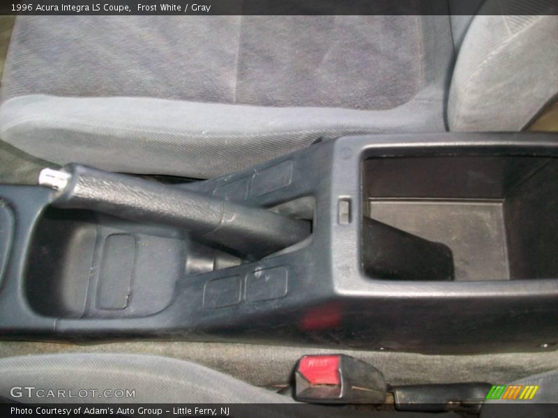 Frost White / Gray 1996 Acura Integra LS Coupe