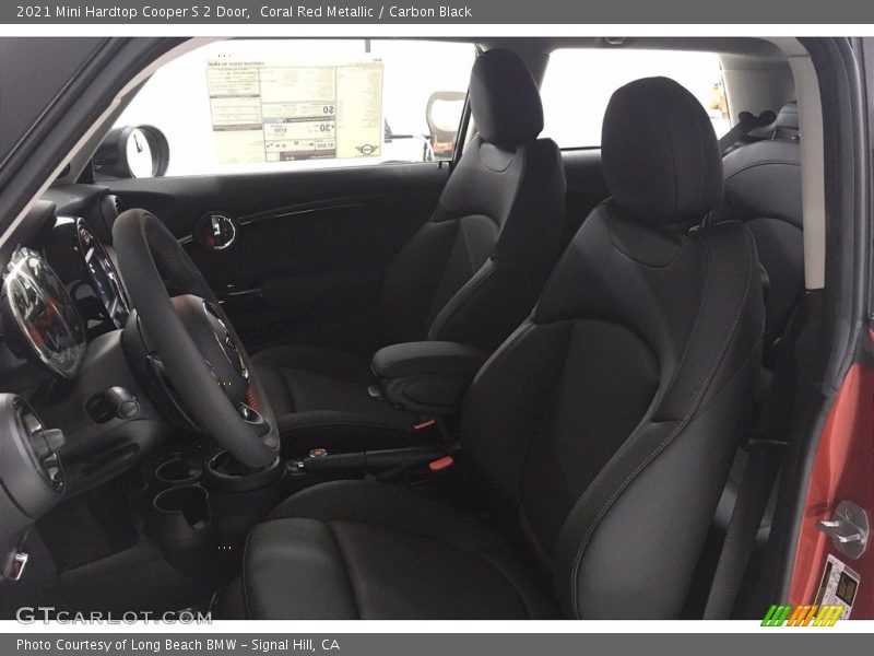 Coral Red Metallic / Carbon Black 2021 Mini Hardtop Cooper S 2 Door
