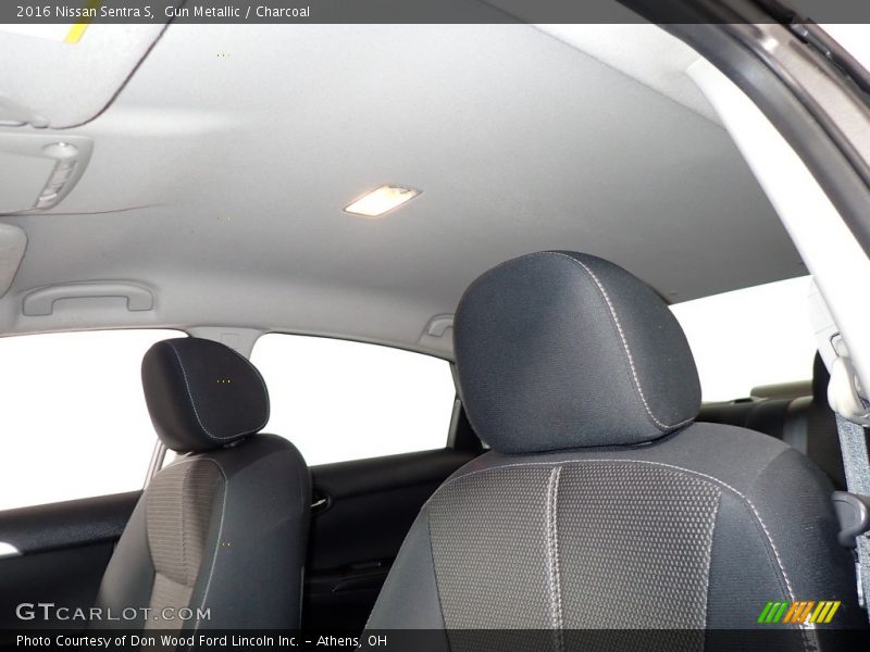 Gun Metallic / Charcoal 2016 Nissan Sentra S