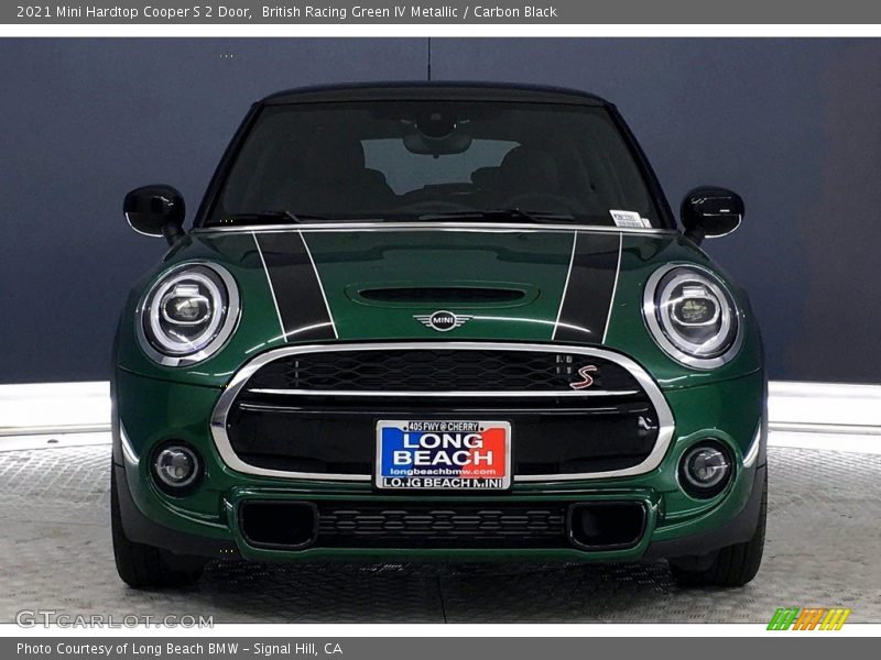 British Racing Green IV Metallic / Carbon Black 2021 Mini Hardtop Cooper S 2 Door