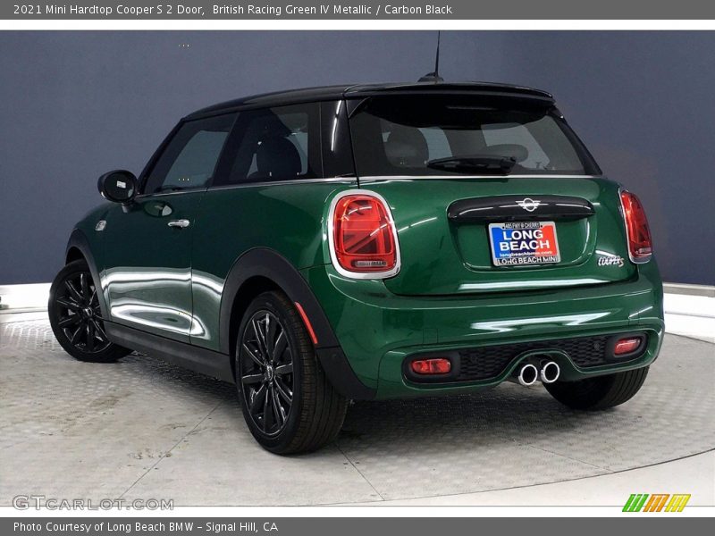 British Racing Green IV Metallic / Carbon Black 2021 Mini Hardtop Cooper S 2 Door