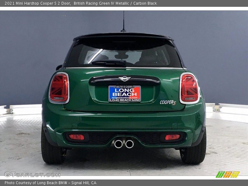 British Racing Green IV Metallic / Carbon Black 2021 Mini Hardtop Cooper S 2 Door