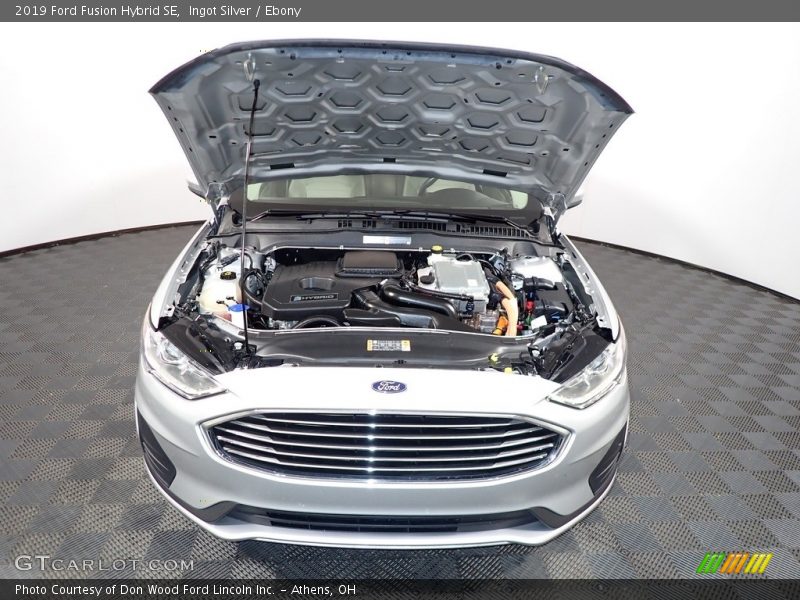 Ingot Silver / Ebony 2019 Ford Fusion Hybrid SE