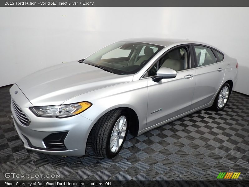 Ingot Silver / Ebony 2019 Ford Fusion Hybrid SE